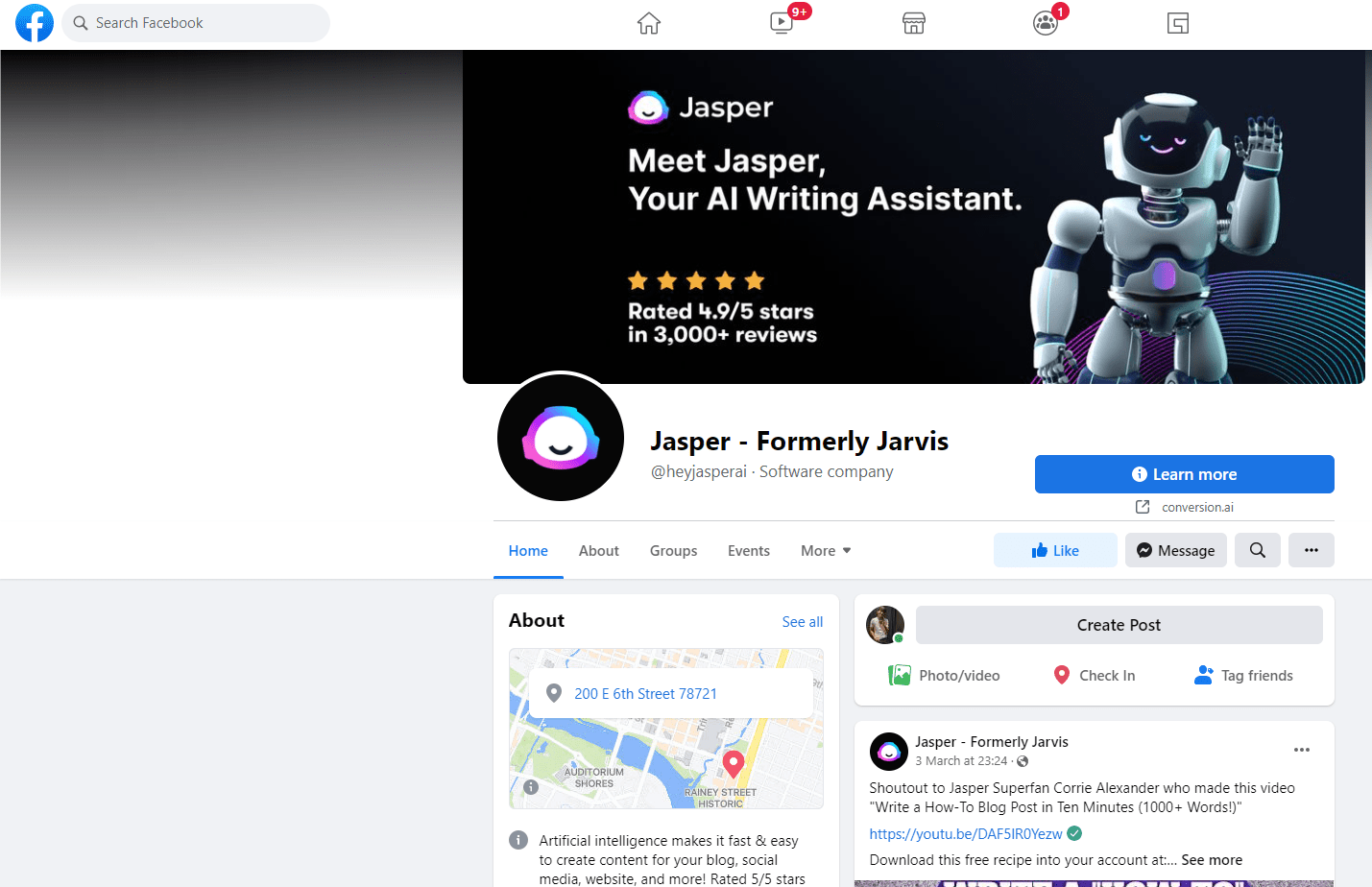 Jasper Facebook Community