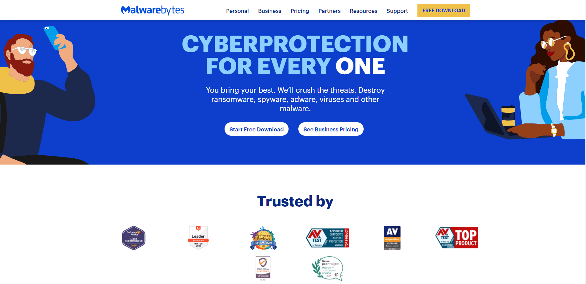 Malwarebytes-overzicht - Malwarebytes versus Norton