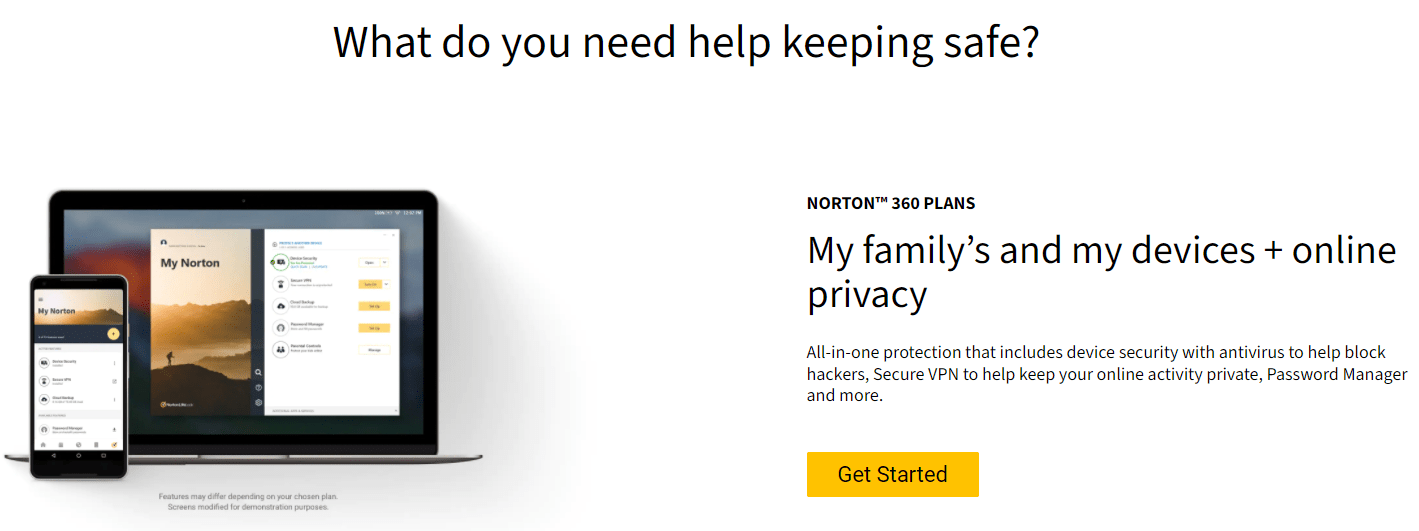 Norton Kullanıcı Arayüzü - Malwarebytes ve Norton