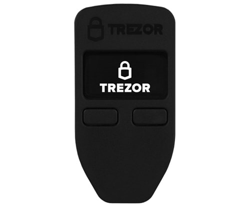 The Trezor One wallet