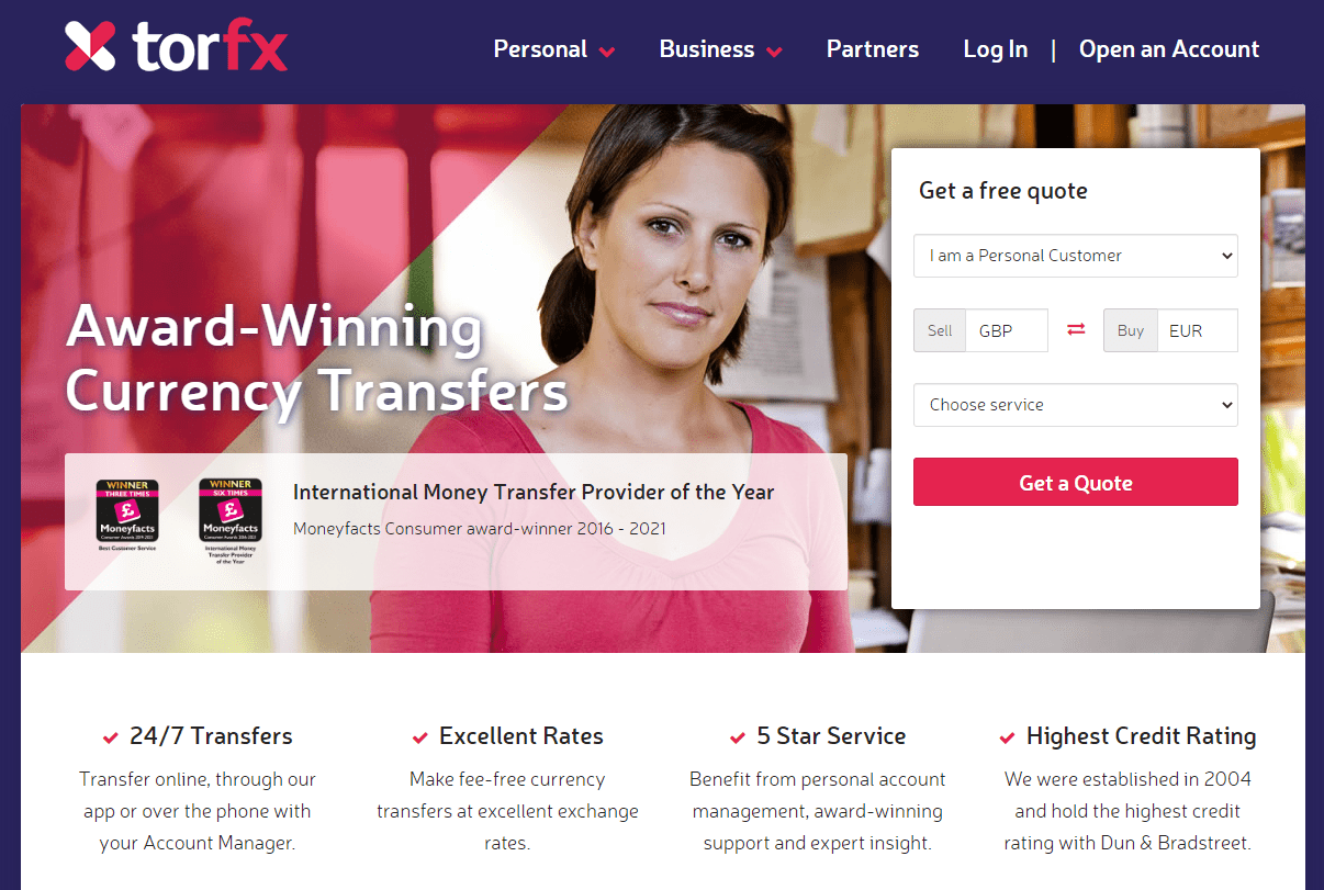 TorFX International Money Transfers