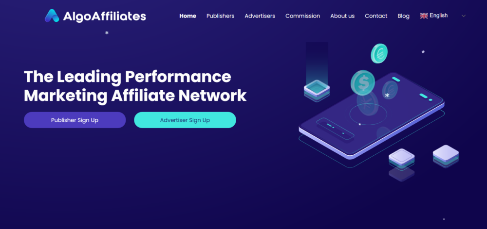 Algo-Affiliates Homepage