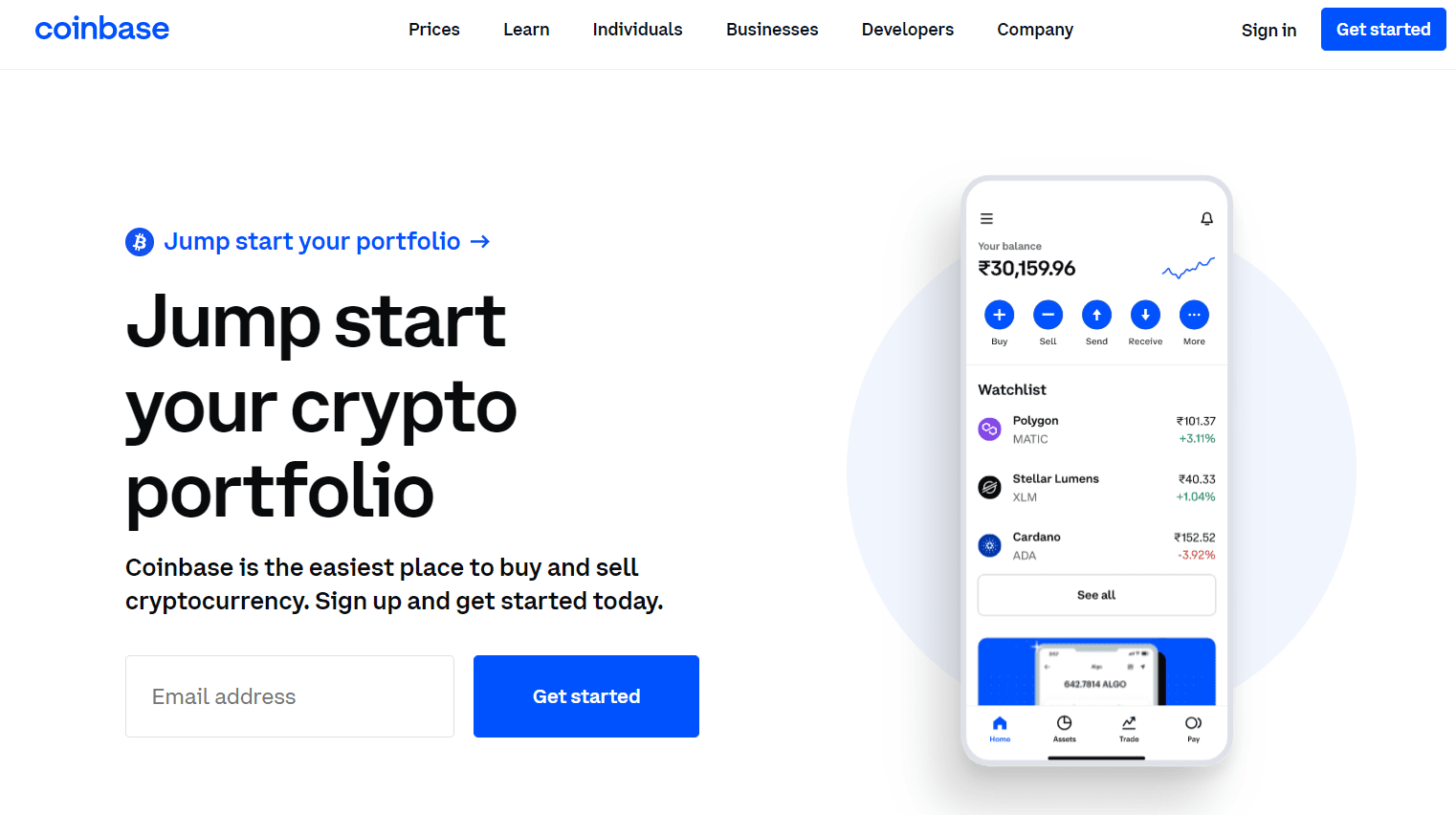Trezor vs Coinbase