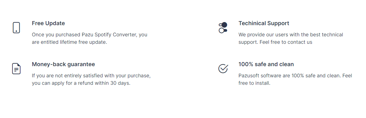 Pazu Spotify Converter Features