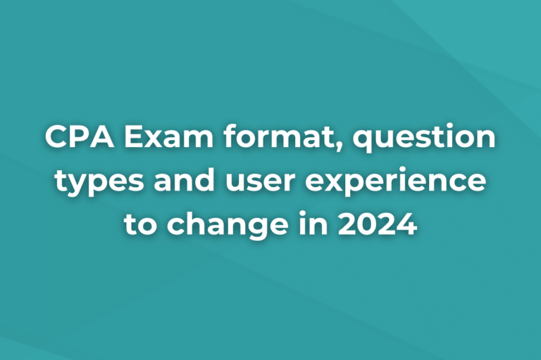 CPA Exam structure changes
