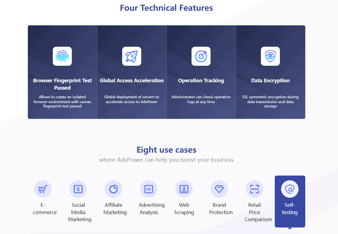 AdsPower Features