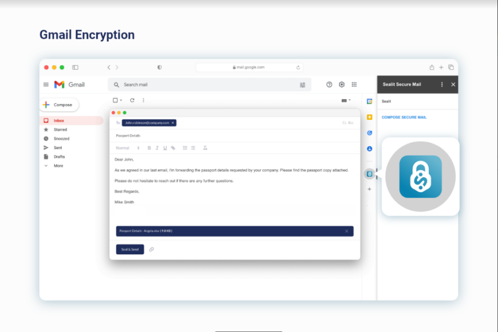 Sealit Gmail Encryption