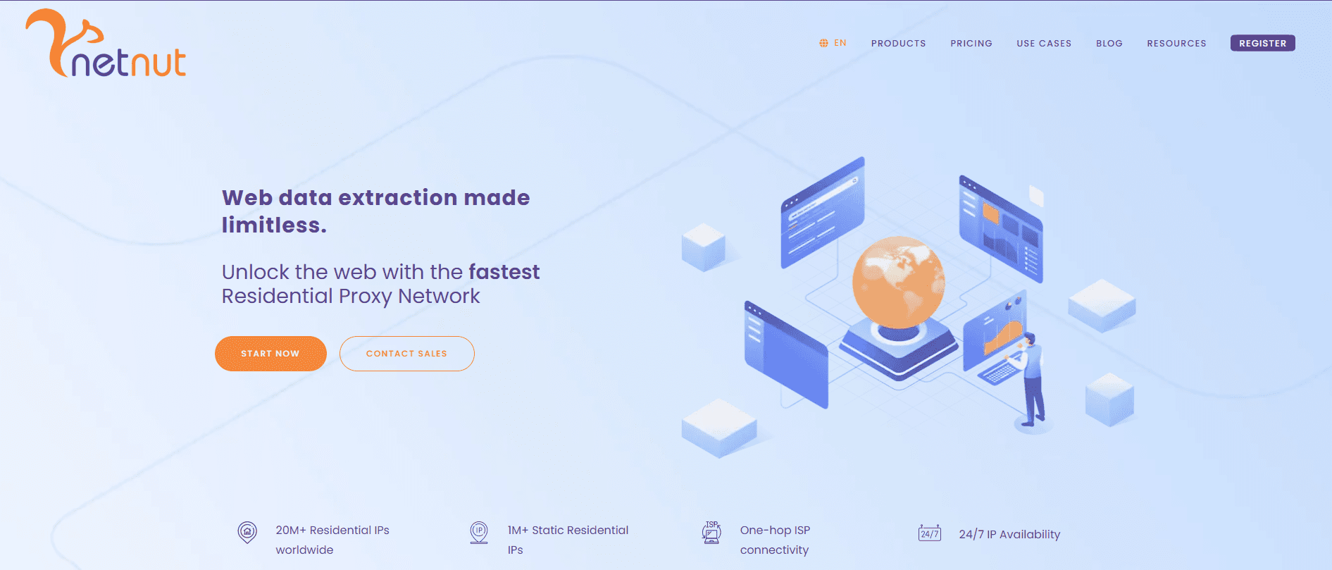 NetNut Overview - Bright Data Alternatives