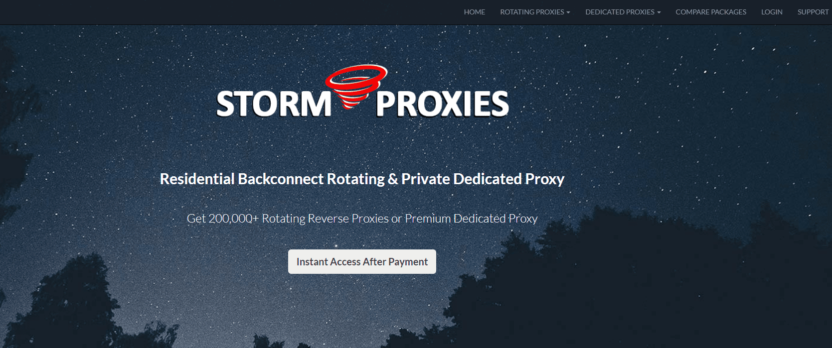 Panoramica dei proxy Storm