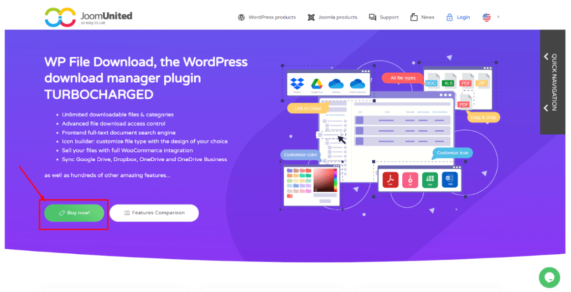 WP File Download official website
