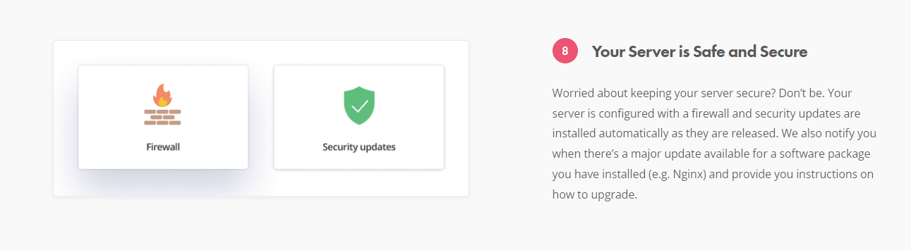 Your Server is Safe and Secure