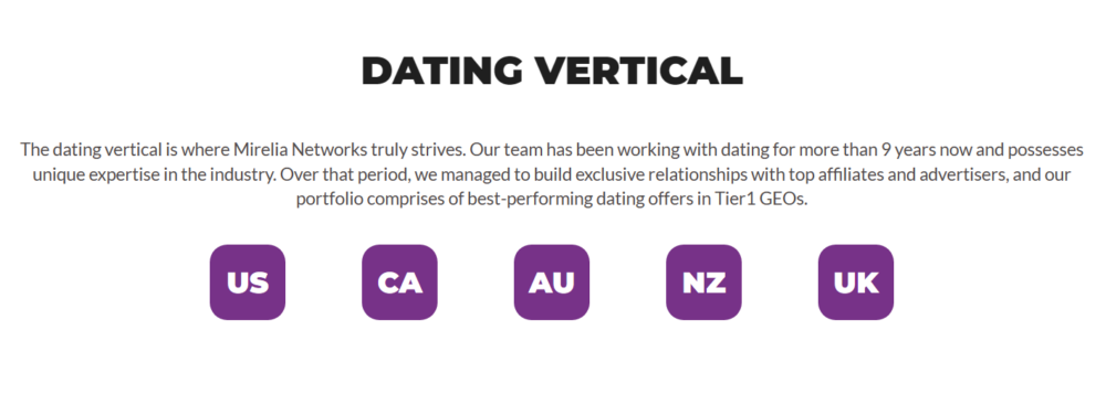 Dating Vertical