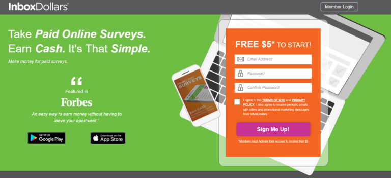 Inbox Dollars - Highest Paying Survey Sites