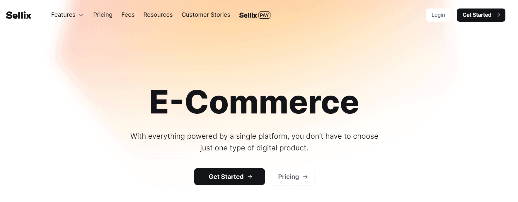 Sellix E-commerce Features Overview