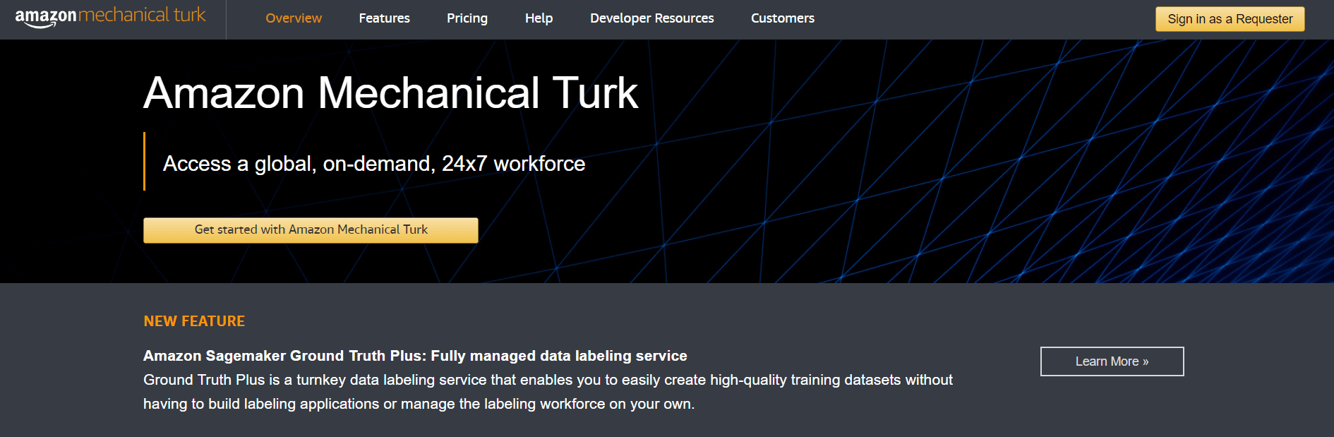 Amazon Mechanical Turk Overview