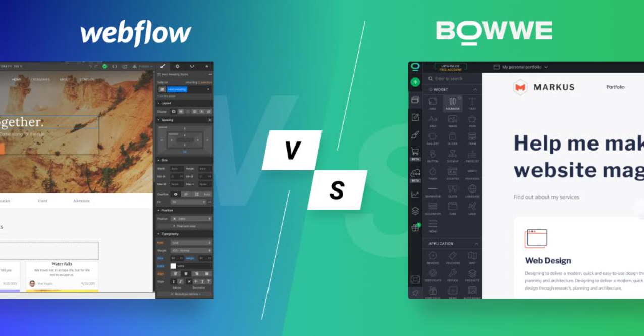 BOWWE vs Webflow