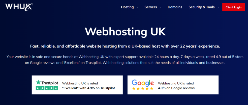 Webhosting UK Review