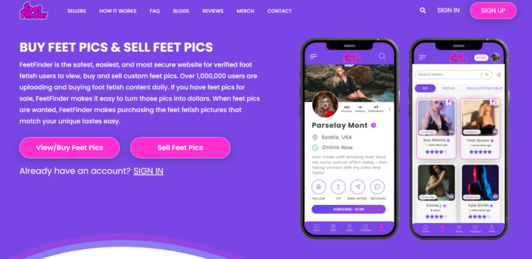 FeetFinder- Apps to Sell Feet Pics Online
