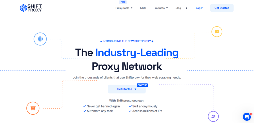 Shiftproxy- En İyi TikTok Proxy'leri