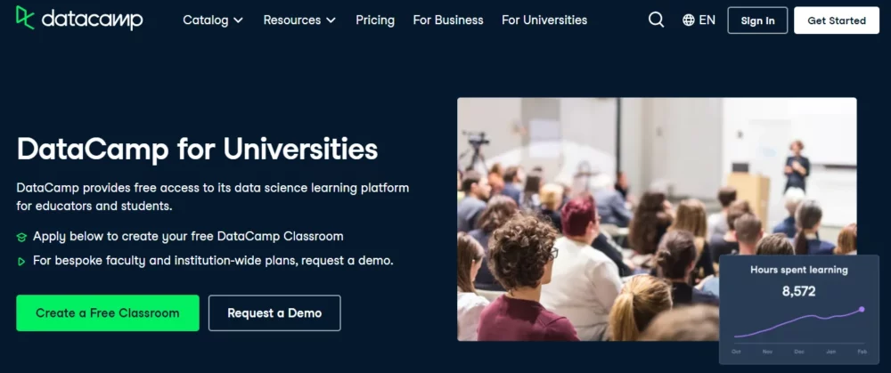 Datacamp pour les universités